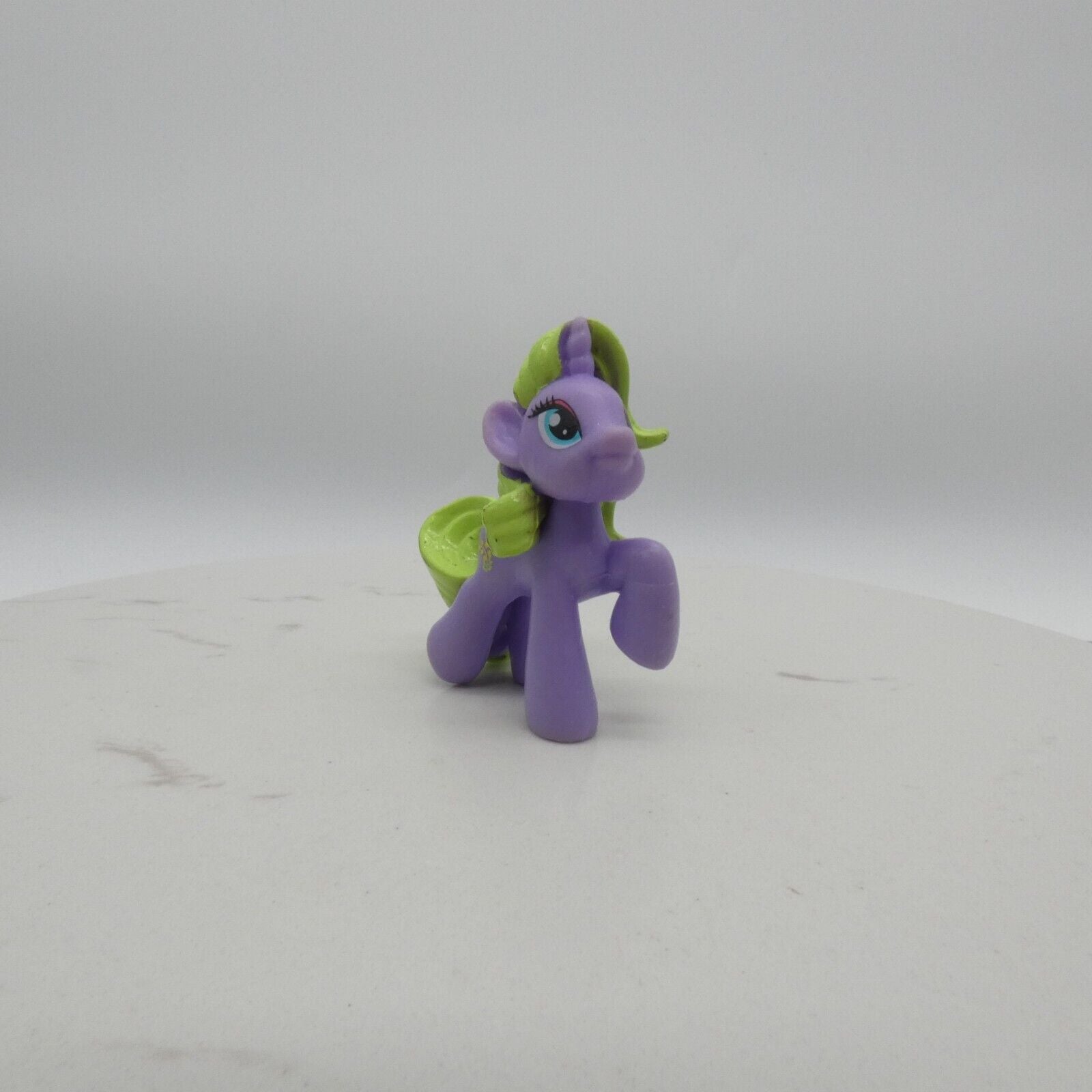 My Little Pony Forsythia 2012 Blind Bag W5 Purple With Green Molded Hair Hasbro