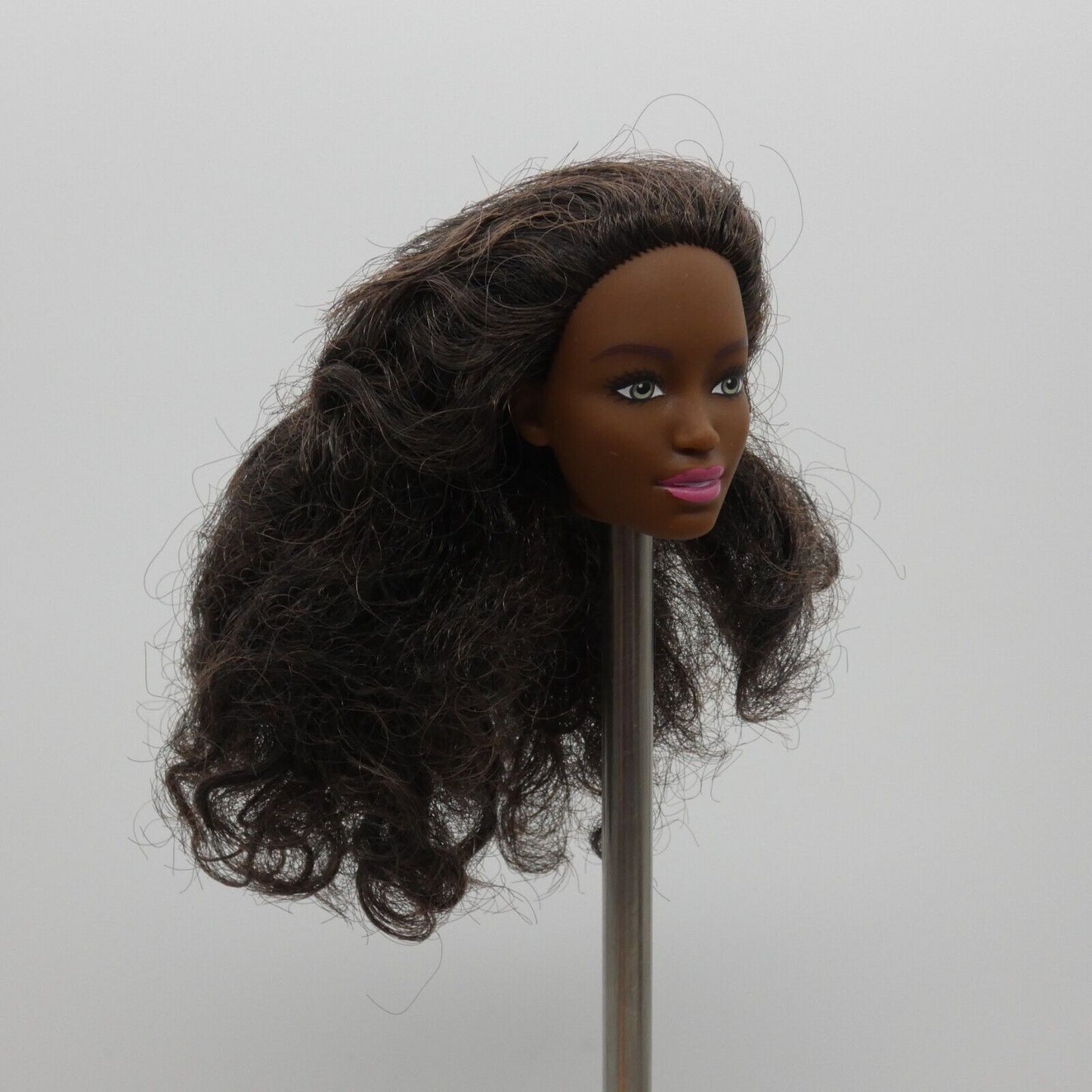 Barbie Career Surprise Doll Head AA Kim Face Green Eyes Dark Skin GLH63 2020