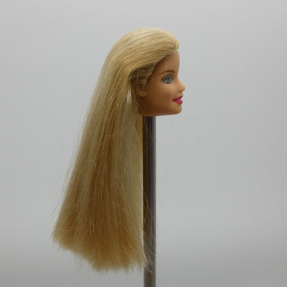 Barbie Fashion Wardrobe Doll Head Generation Girl Face Blonde Green Eyes 27788