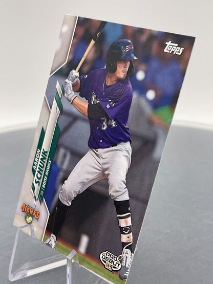 Aaron Schunk 2020 Topps Pro Debut #PD-101 Boise Hawks Third Base Rockies