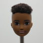 Creatable World Doll Head Only AA Dark Complexion Rooted Hair 2019 Mattel GGG55