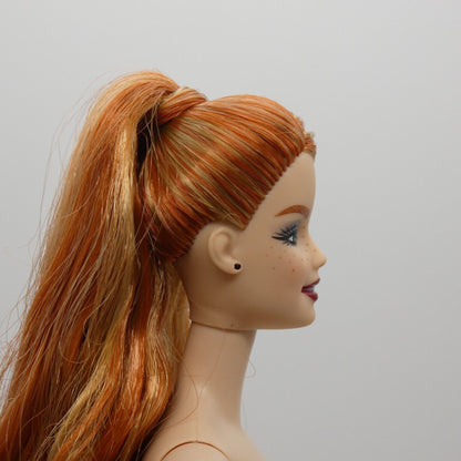 Barbie 2024 Holiday Red Head Hybrid Doll Generation Girl Face Made To Move JBF67