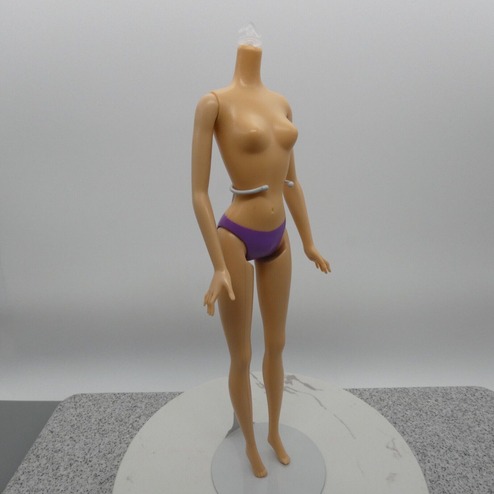 Disney Store London Princess Doll Body Light Skin Articulated Purple Panties