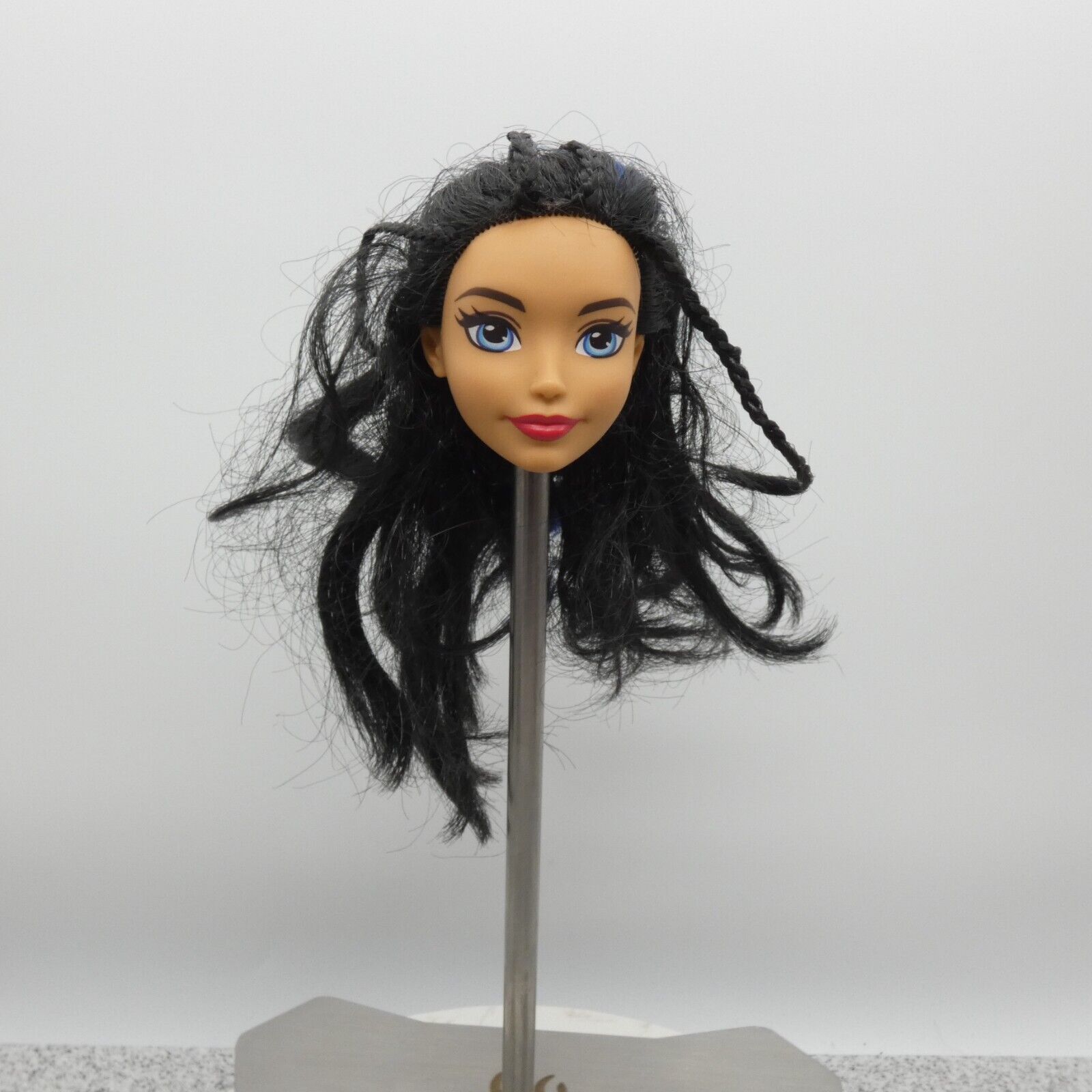 DC Super Hero Girls Wonder Woman Action Figure Head Only Black Hair 2016 DLT62