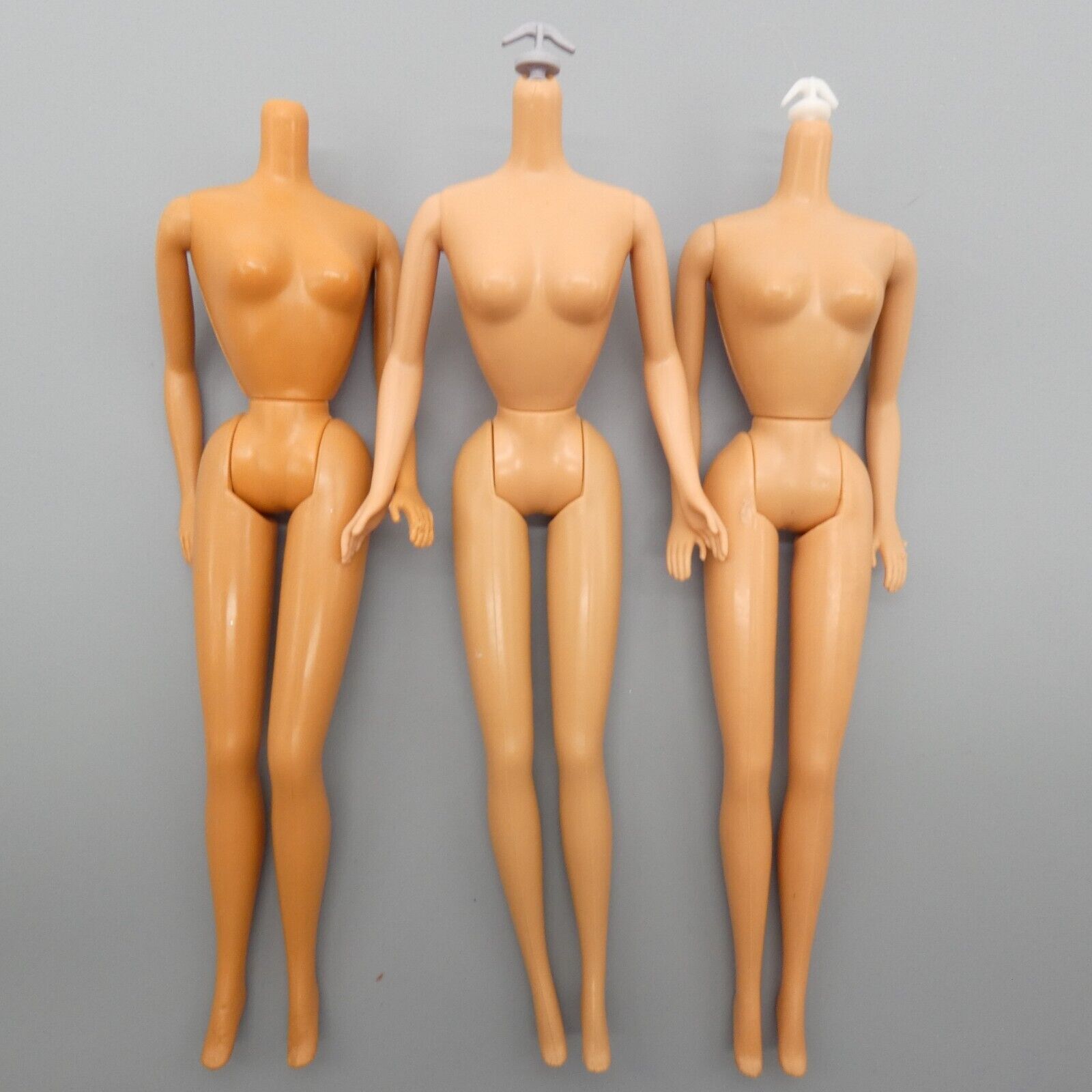 Barbie Doll Bodies Lot For Parts Or Repair Flaws Present TLC Various Models 2xE