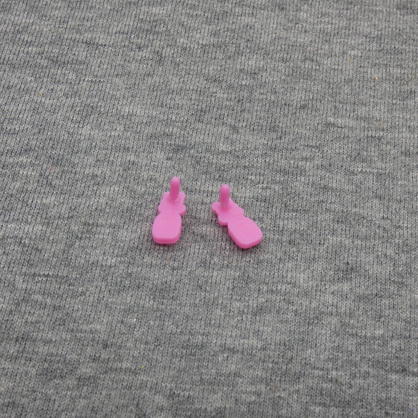 Barbie Color Reveal Doll Earrings Pink Pineapple Easy on off GTR91