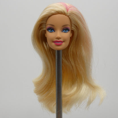 Barbie In A Mermaid Tale 2 Merliah Doll Head Blonde Pink Hair 2012 X0093 Mattel