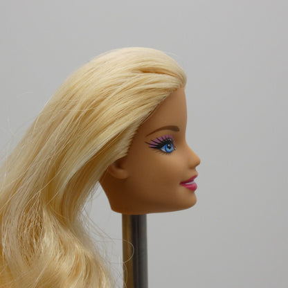 Barbie Fashionistas Doll Head Only Generation Girl CEO Face Blonde Light Skin