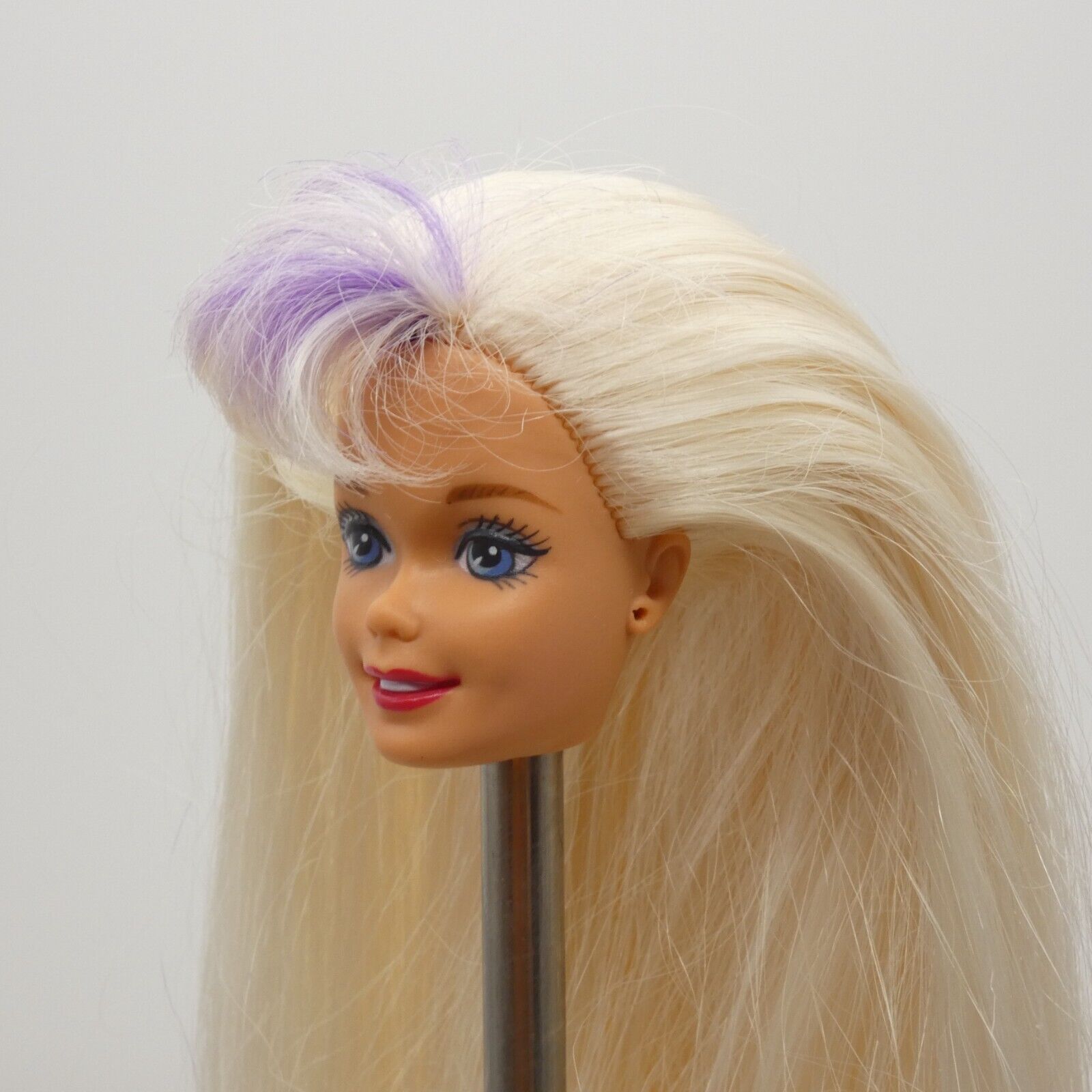 Barbie Cool Shoppin Doll Head Blonde Hair Bangs SuperStar 1998 Mattel 17487