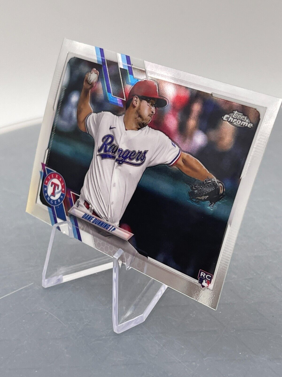 2021 Topps Chrome Update USC9 Dane Dunning Texas Rangers Rookie Pitcher