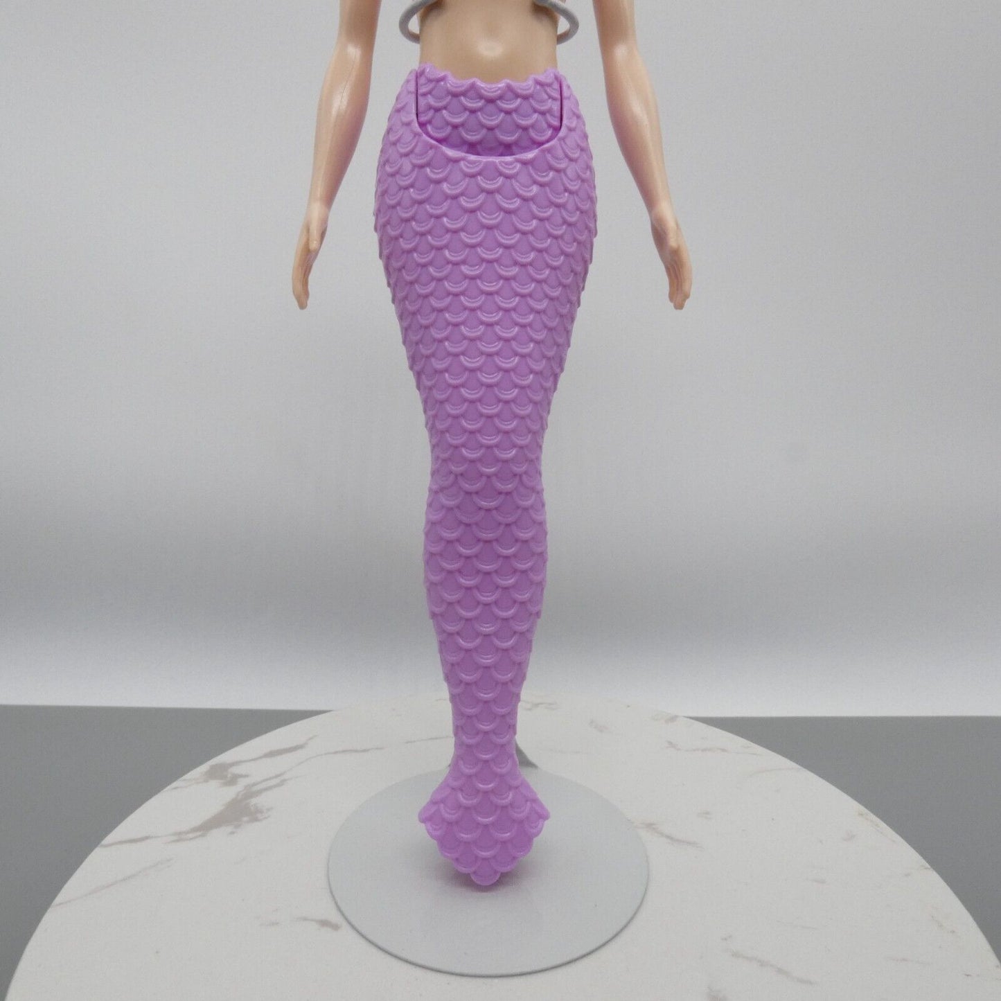 Barbie Dreamtopia Mermaid Doll Body Light Skin Purple Scales No Fins 2023 HRR06