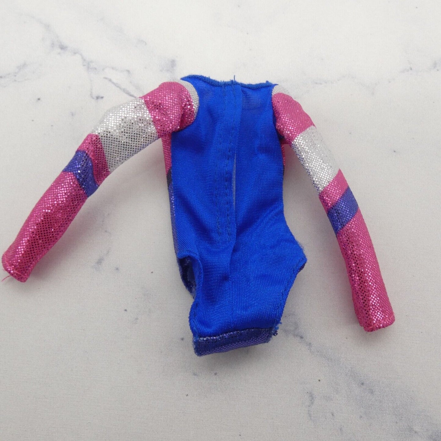 Barbie You Can Be a Gymnast Doll Bodysuit Leotard Top Multicolor 2021 HGD59