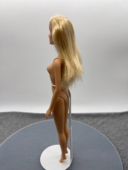 Barbie Doll Millie Blonde Nude Heel Feet DJR56 Mattel 2016 Straight Arms