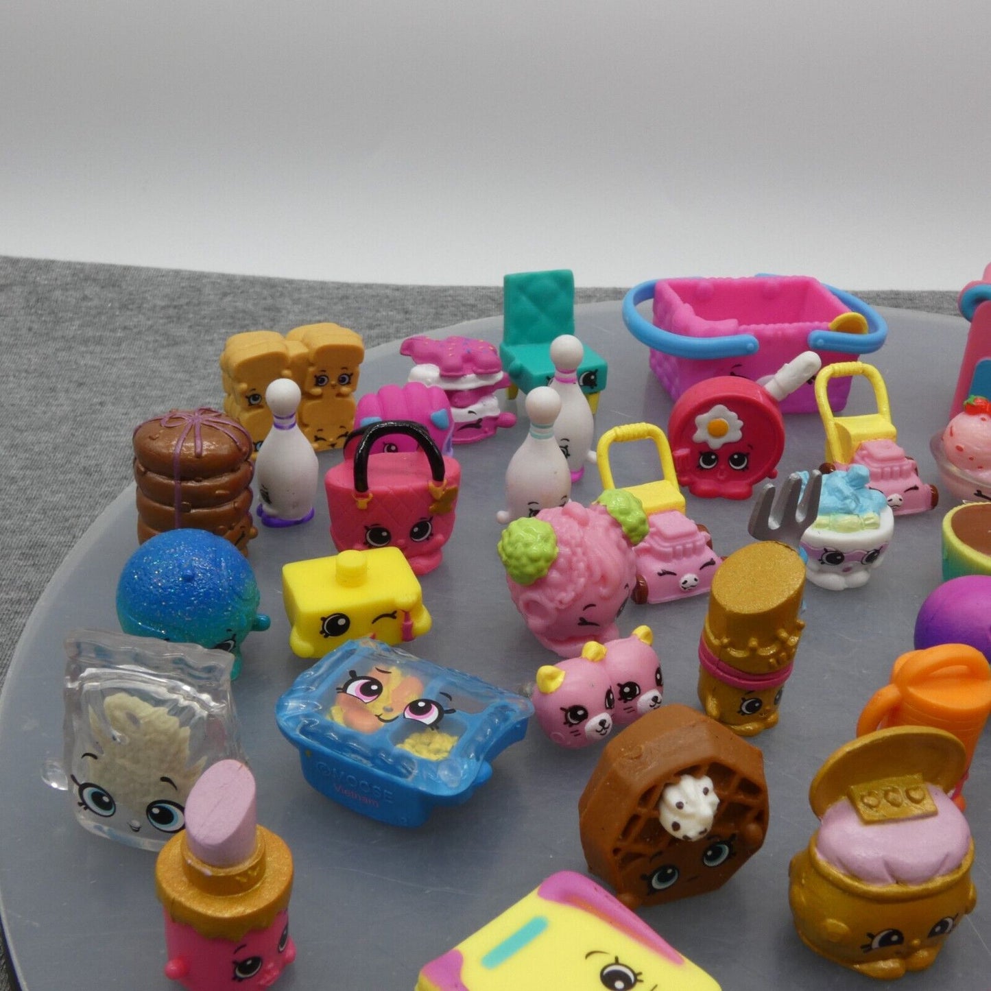 Shopkins Lot of 50 Plus Figures Various Mixed Series