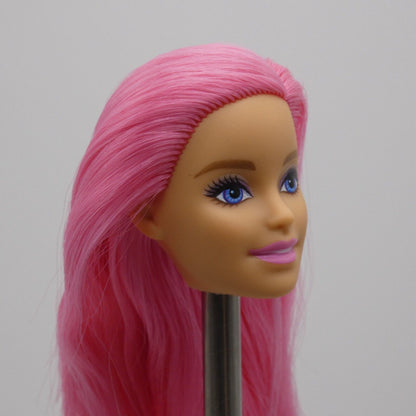 Barbie Dreamtopia Mermaid Doll Head Millie Pink Hair Light Skin Tone 2019 GGC09