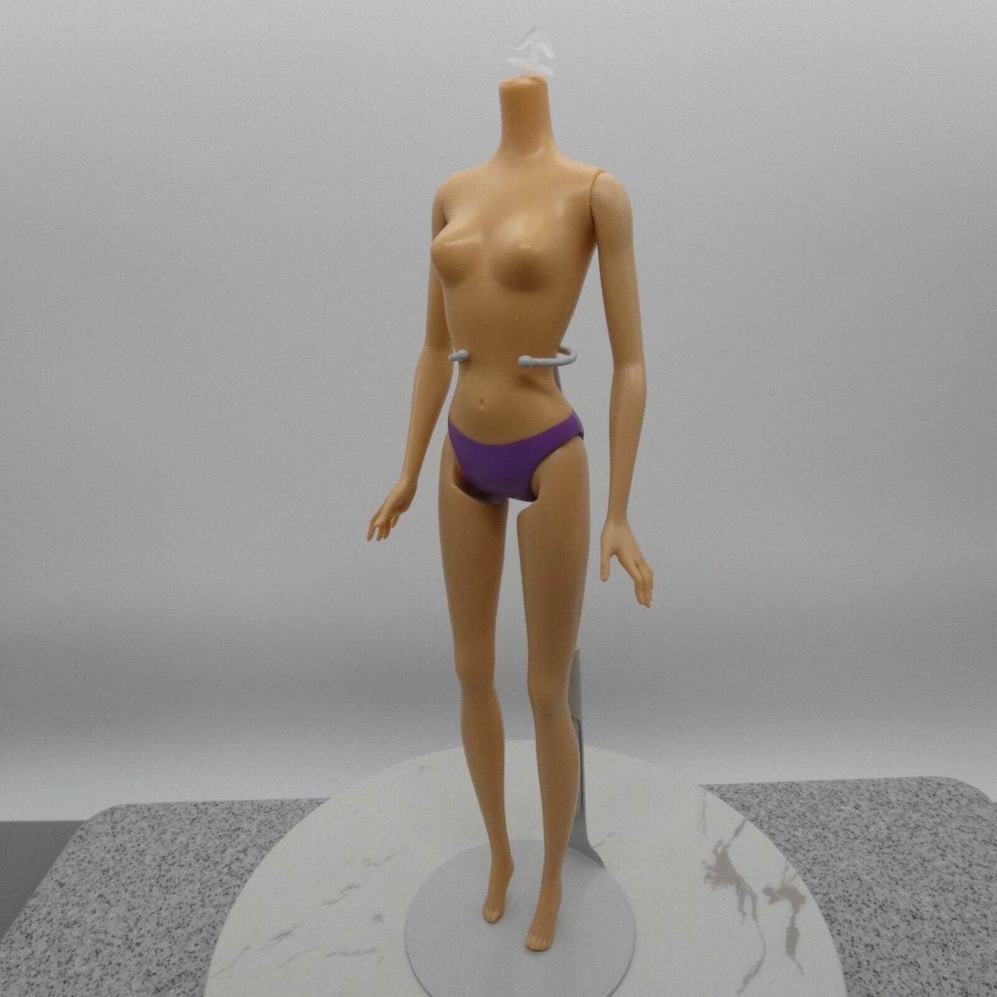 Disney Store London Princess Doll Body Light Skin Articulated Purple Panties