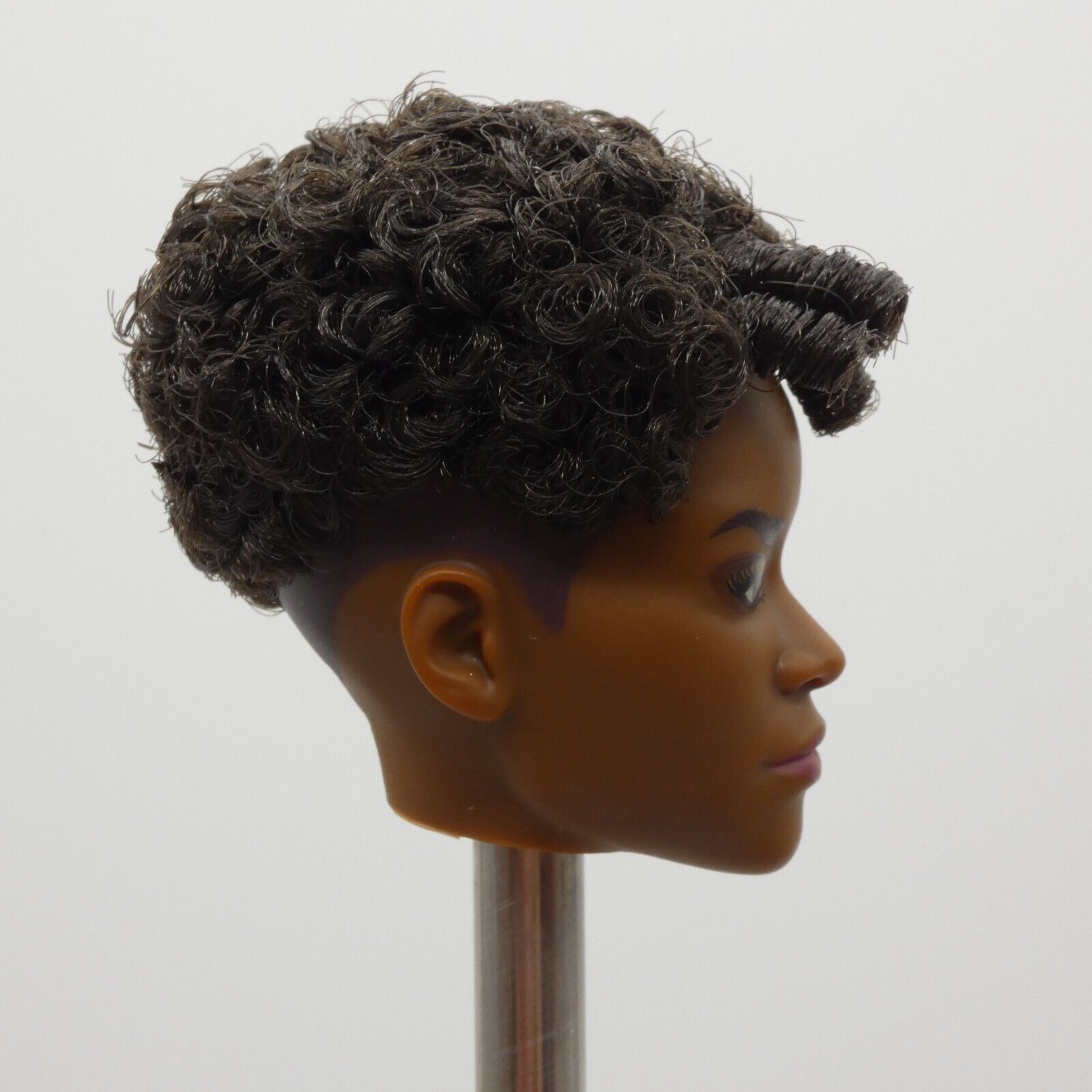 Black Panther Shuri Doll Head Letitia Wright Medium Dark Skin 2022 Wakanda