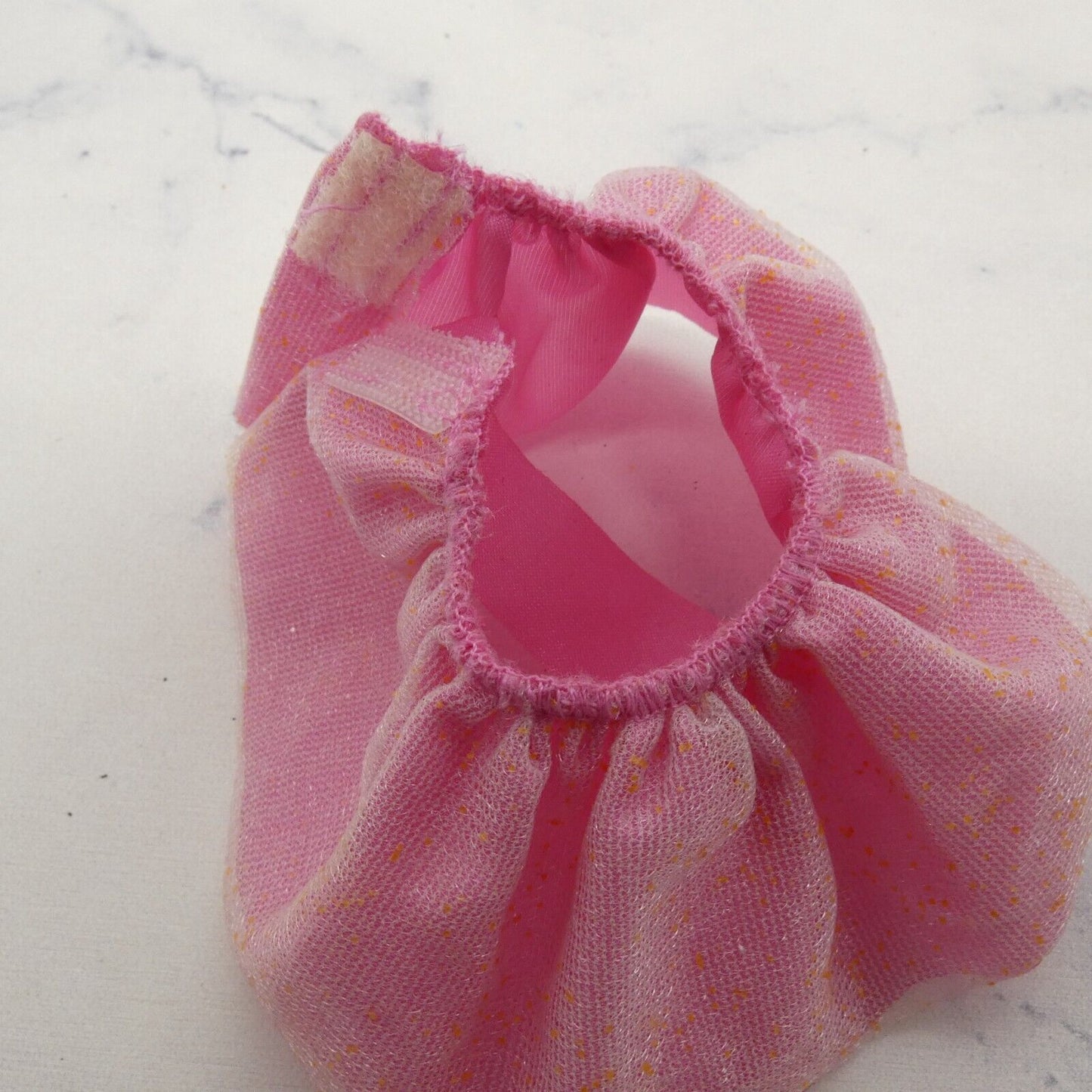 Barbie Doll Size Mini Skirt Pink Ballerina Tutu Tulle Accent