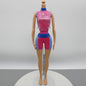 Barbie Dolphin Trainer Doll Body Splash And Spin Molded Suit 2013 Mattel X8380