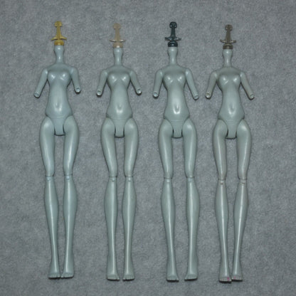 Monster High Lagoona Blue Doll Body Lot of 4 Bodies G1 Gen 1 Neck Knobs