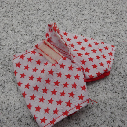 Barbie Doll Shorts White Red Stars 90s Genuine Mattel