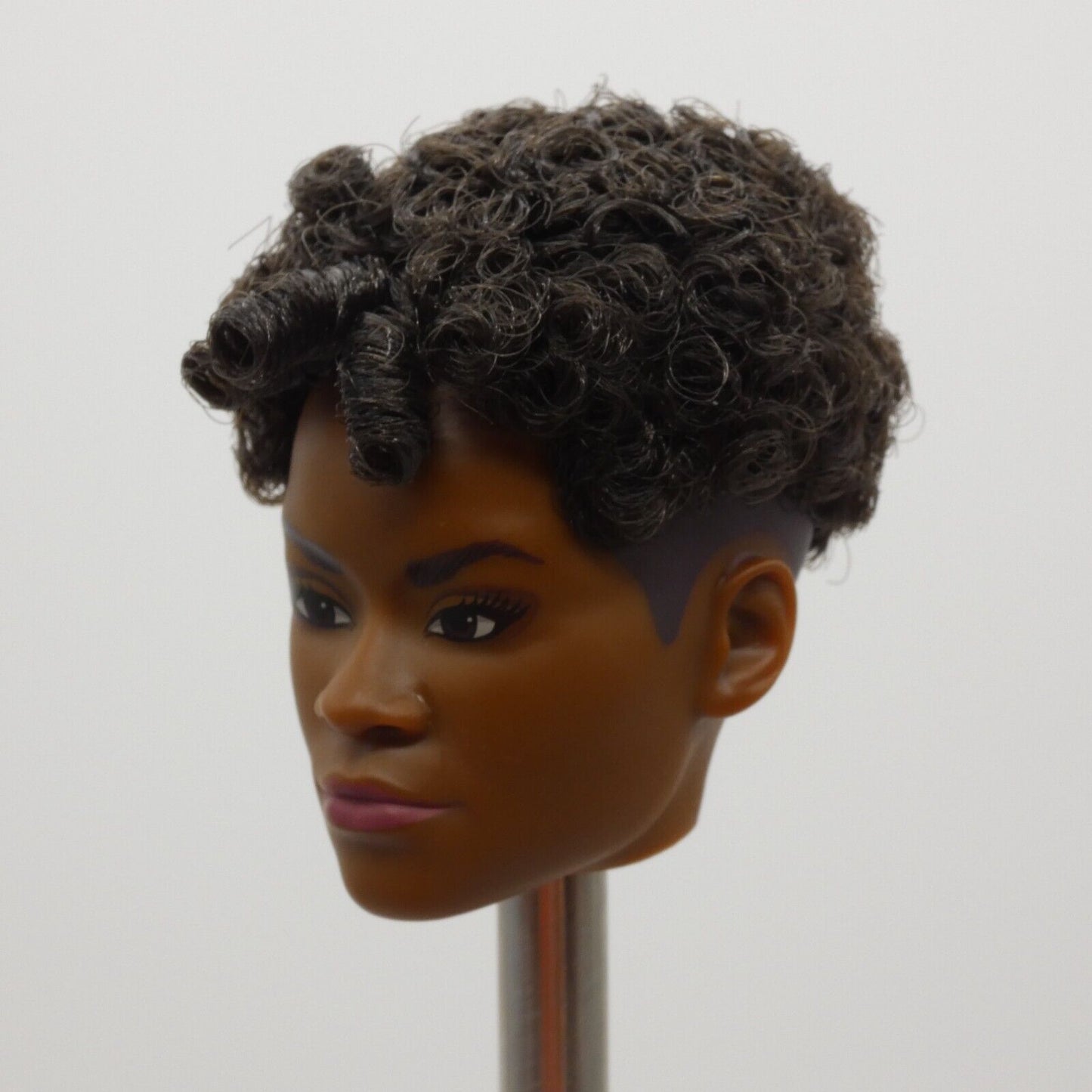 Black Panther Shuri Doll Head Letitia Wright Medium Dark Skin 2022 Wakanda