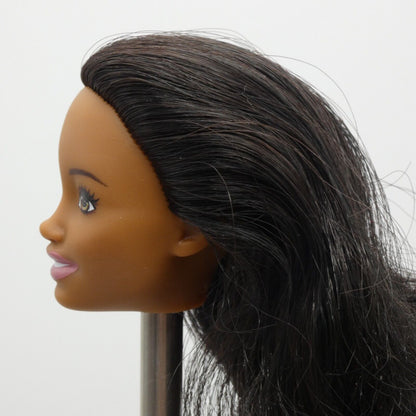 Barbie AA Skipper Babysitter Doll Head Curly Hair Medium Skin Tone FXH06