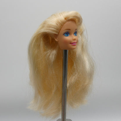 Barbie Angel Princess Doll Head Only Blonde Bangs SuperStar 1997 Mattel 15911