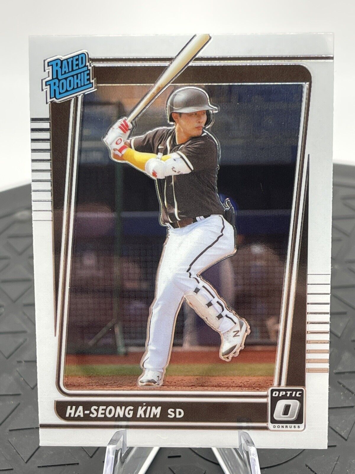 2021 Donruss Optic Ha-Seong Kim Rated Rookie #65 San Diego Padres