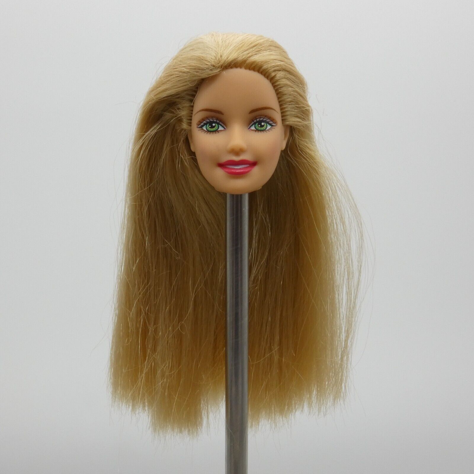 Barbie Fashion Wardrobe Doll Head Generation Girl Face Blonde Green Eyes 27788