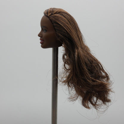 Barbie AA Albus Face Doll Head Only Medium Dark Skin Doctor 2021 Mattel GYT29