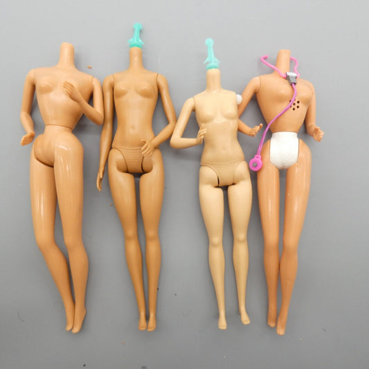 Barbie Doll Bodies Lot For Parts Or Repair Flaws Present TLC Various Models 2xN