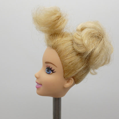 Disney Cinderella Doll Head Bun Bangs 2012 Swirling Lights Mattel X3960