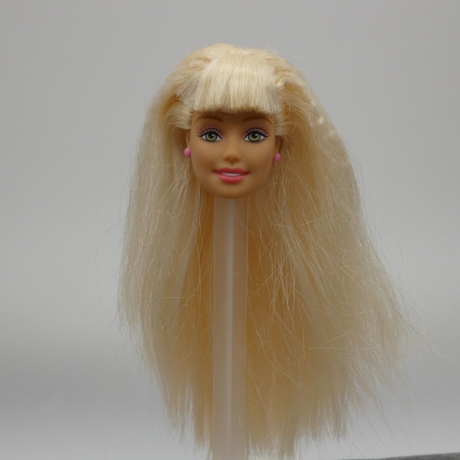 Barbie Stroll N Play Doll Head Generation Girl Face Blonde Hair Green Eyes 2002