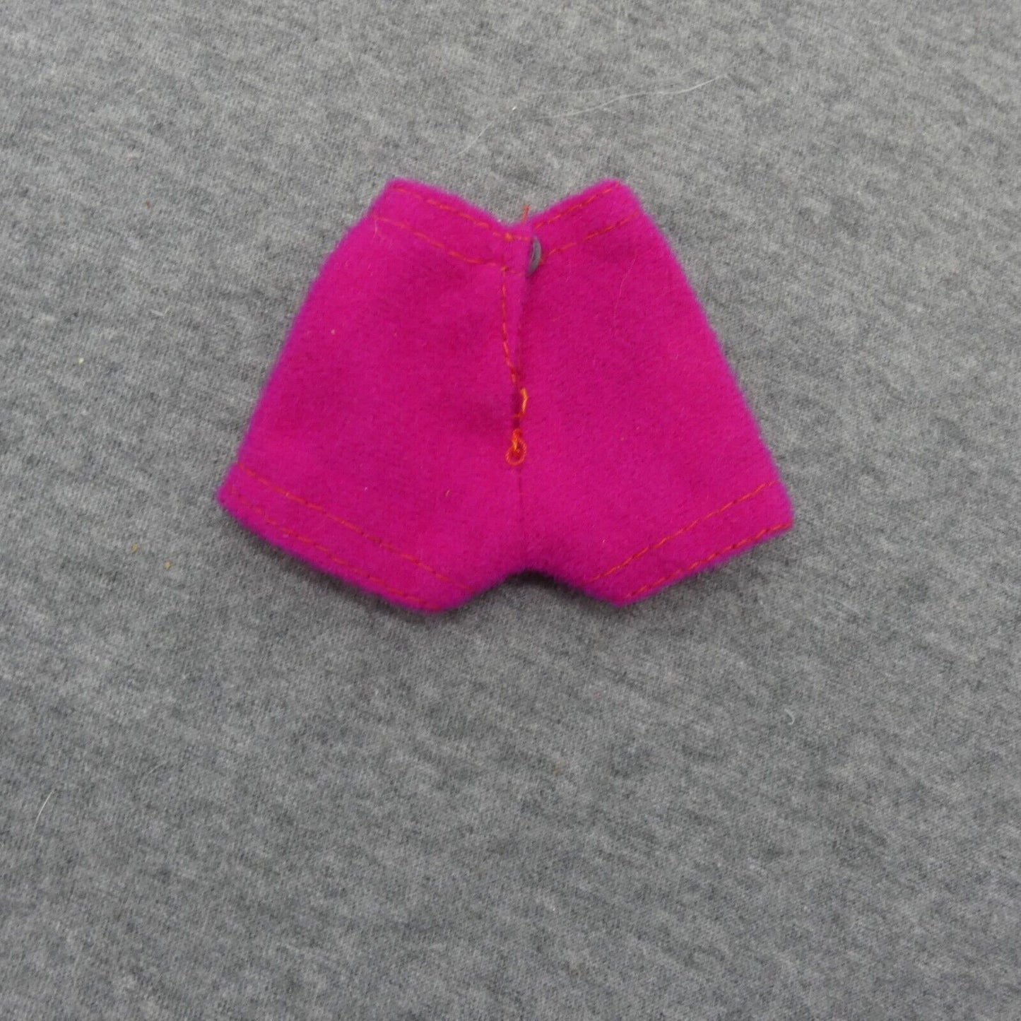 Barbie Doll Size Shorts Pink Hotpants Fuzzy Fleece Like