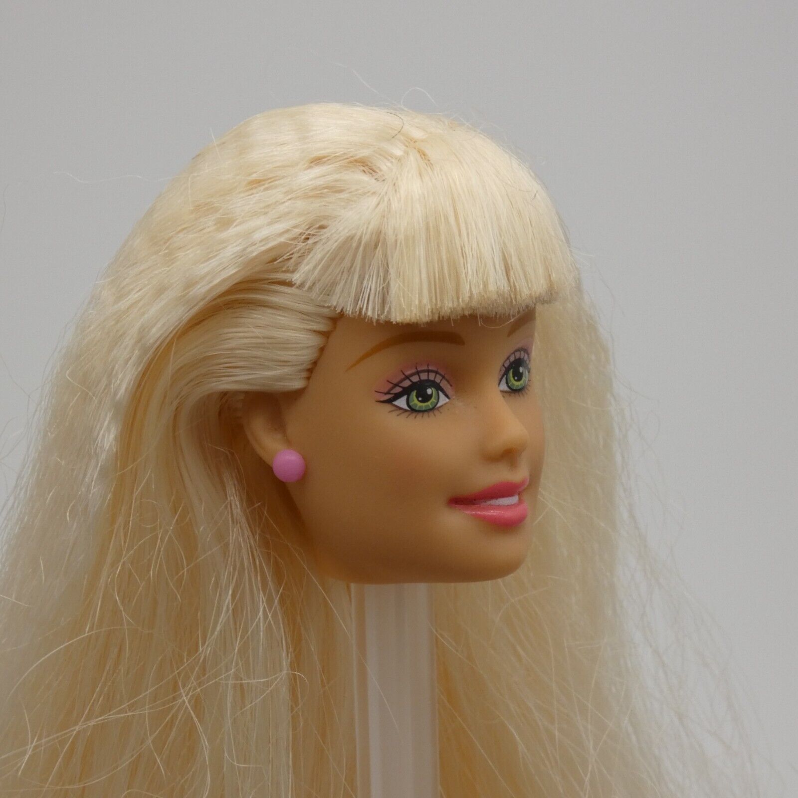 Barbie Stroll N Play Doll Head Generation Girl Face Blonde Hair Green Eyes 2002