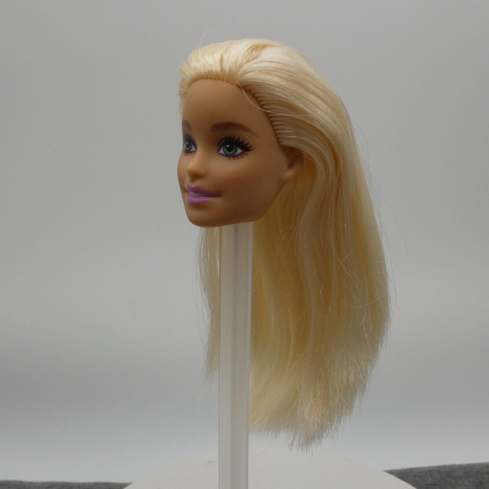 Barbie Millie Doll Head Only Blonde Hair Green Eyes 2022 Mattel HBV05