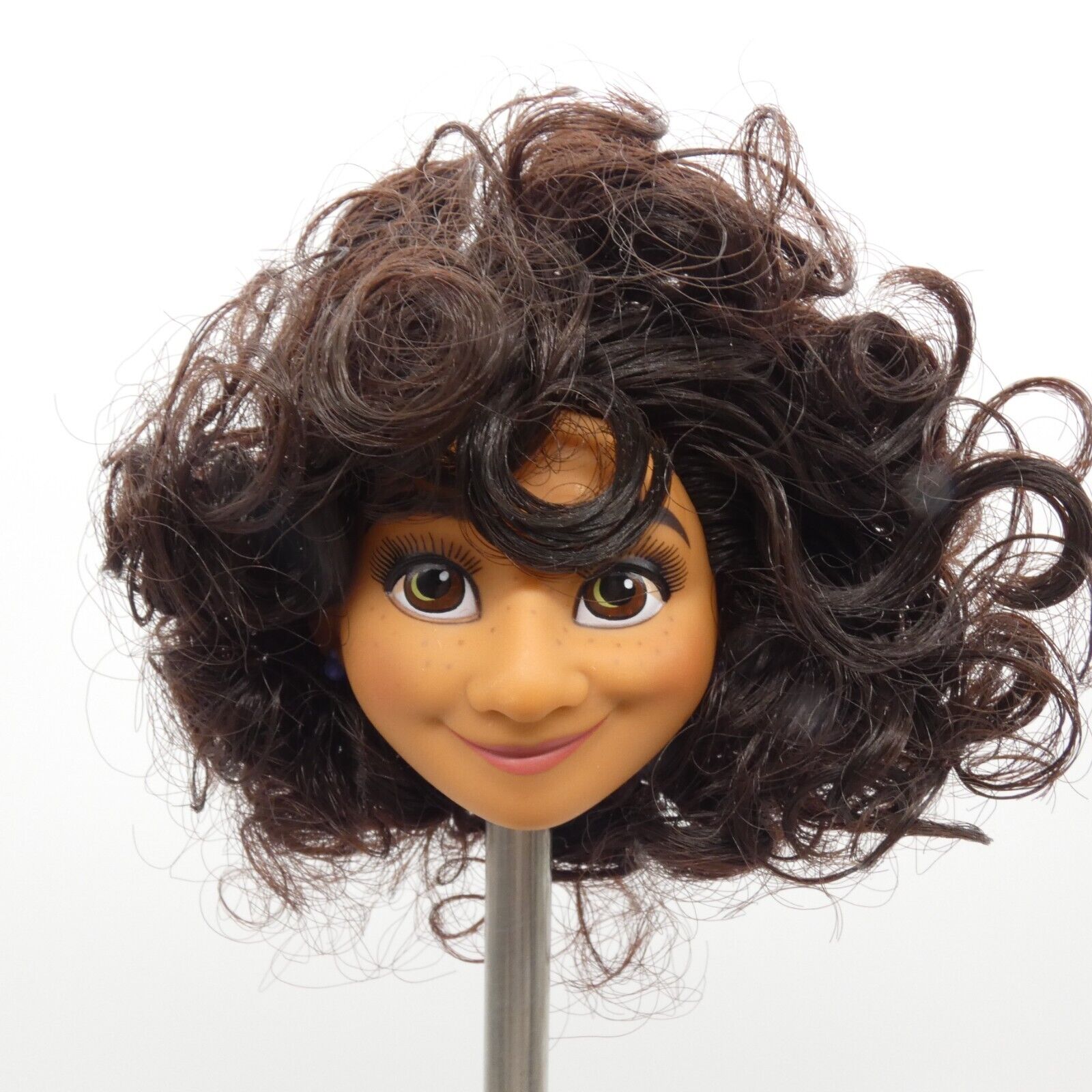 Disney Encanto Mirabel Doll Head Only Curly Black Hair 2021 JAKKS Pacific