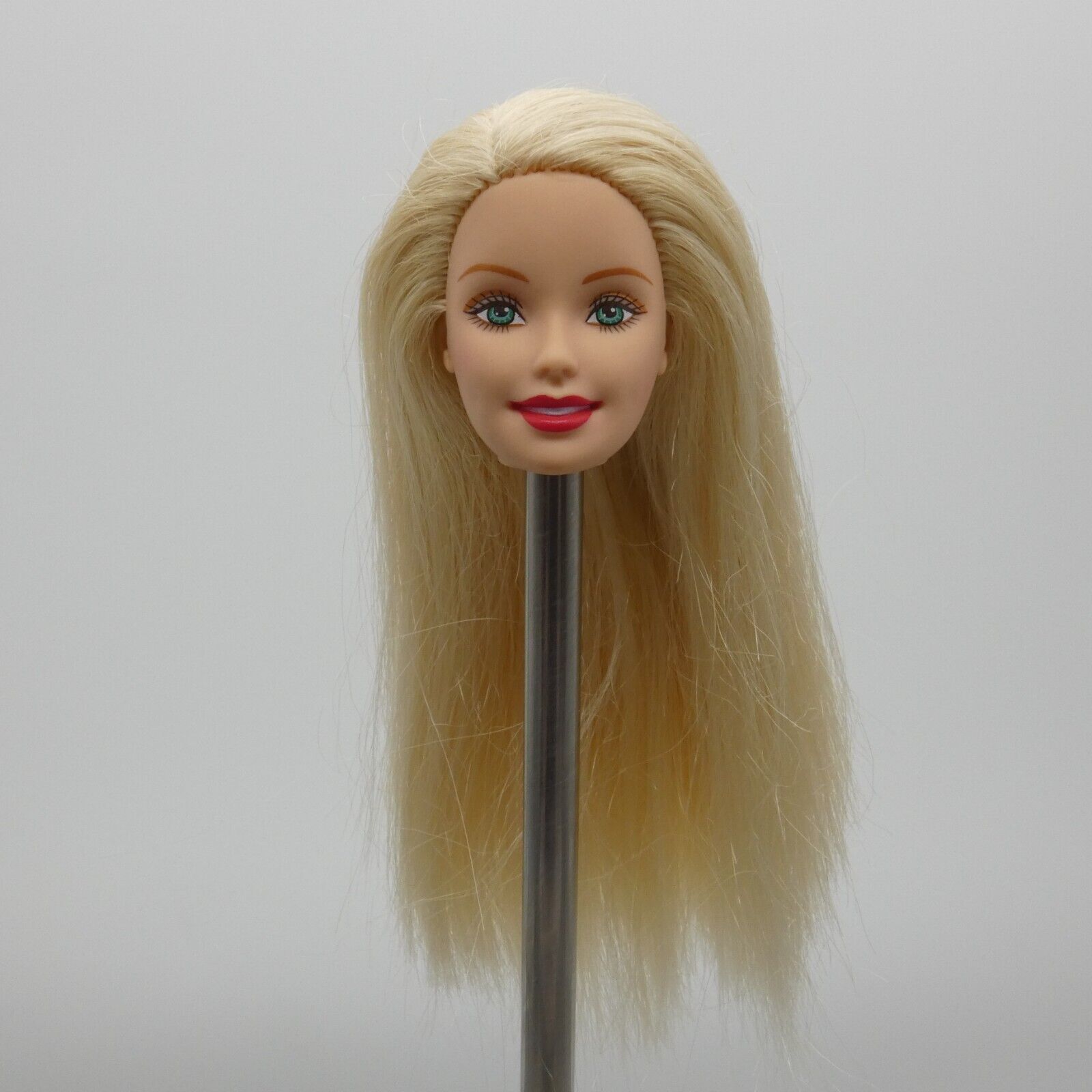 Barbie Holiday Joy Doll Head Generation Girl Face Blonde Green Eyes 2003 56286