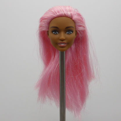 Barbie Dreamtopia Unicorn AA Doll Head Daya Face Pink Hair Medium Skin Blue Eyes