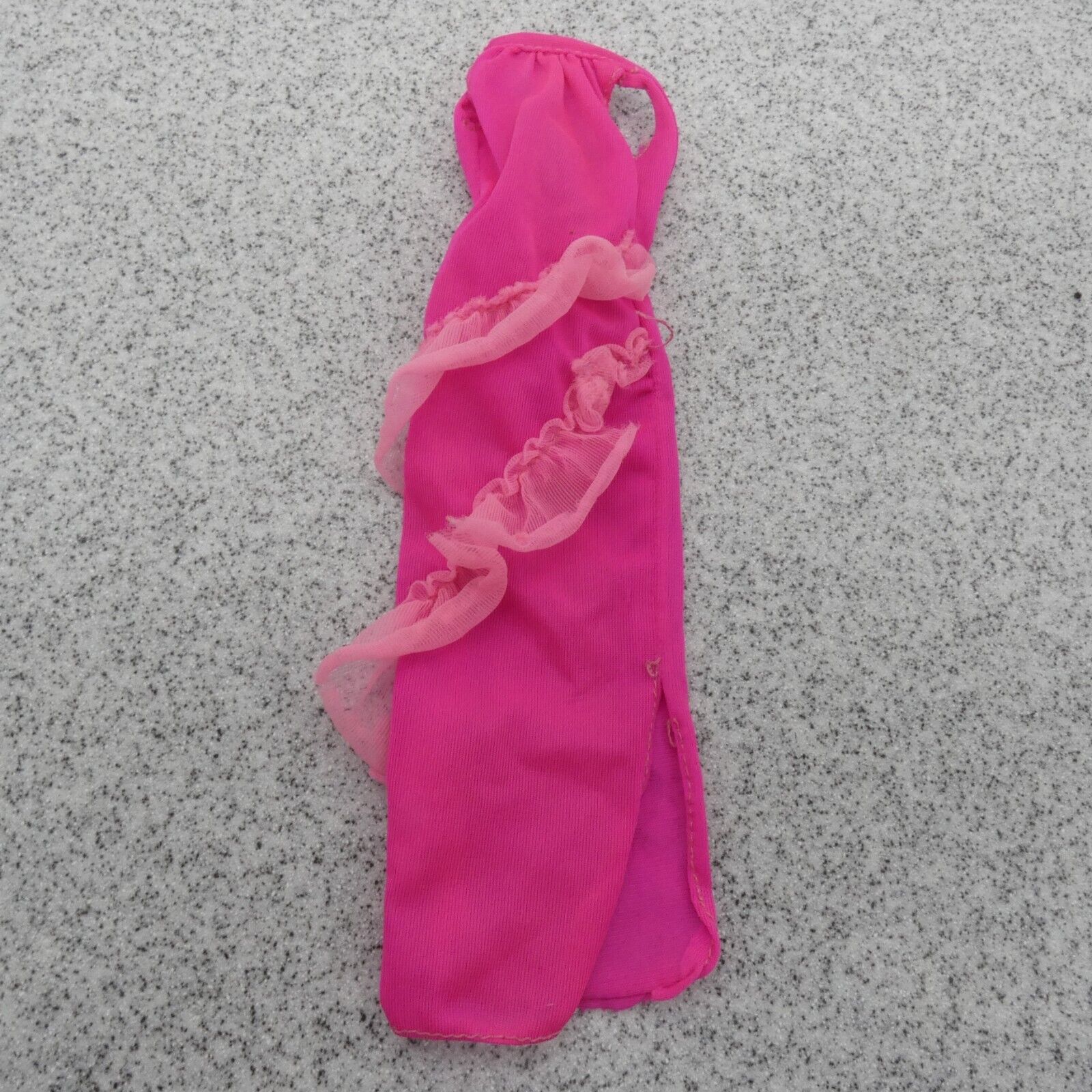 Barbie Best Buy Fashions Doll Dress Pink Sleeveless Ruffles 1978 Mattel 2223