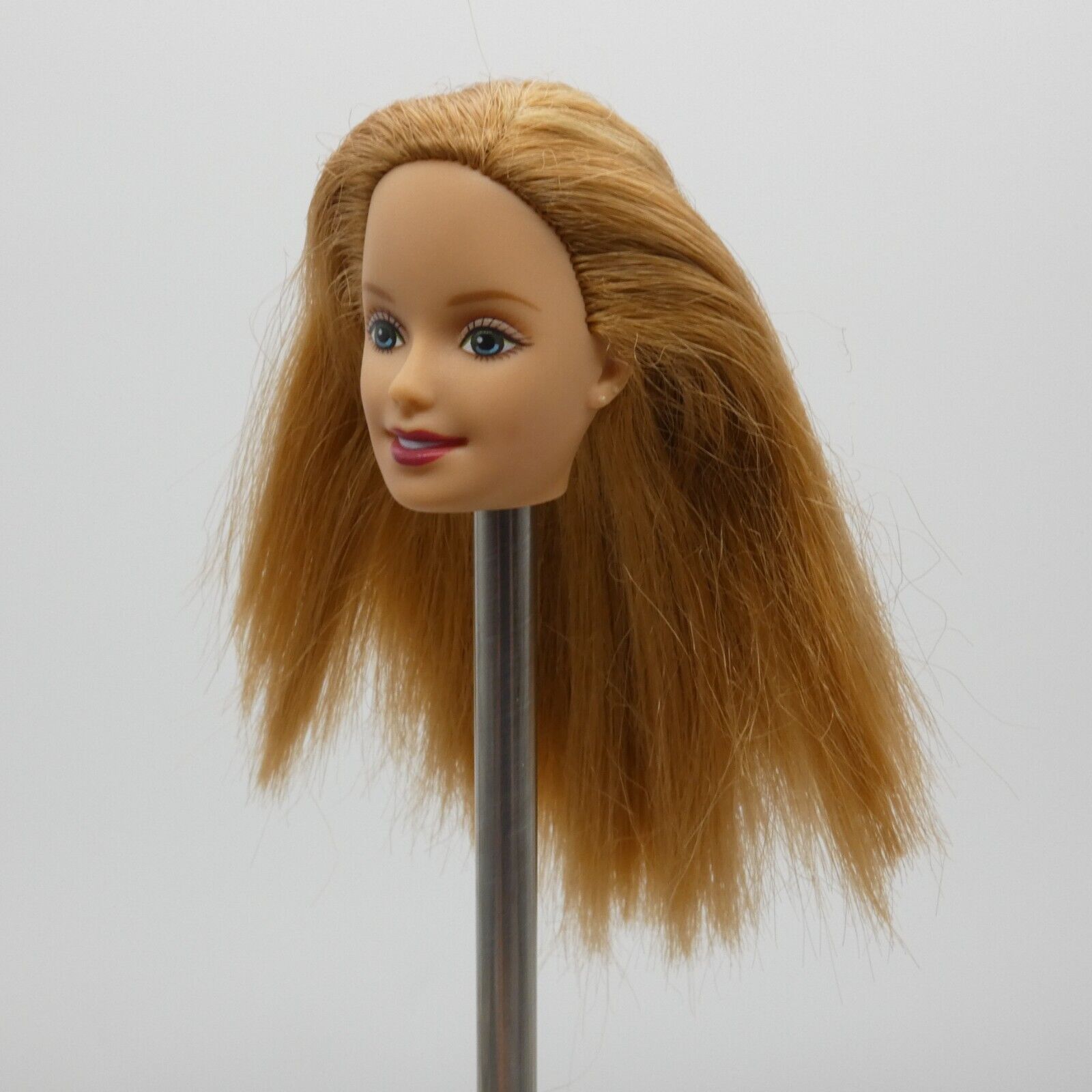 Barbie Xhilaration Doll Head Generation Girl Face Red Hair Blue Eyes 1999 23961