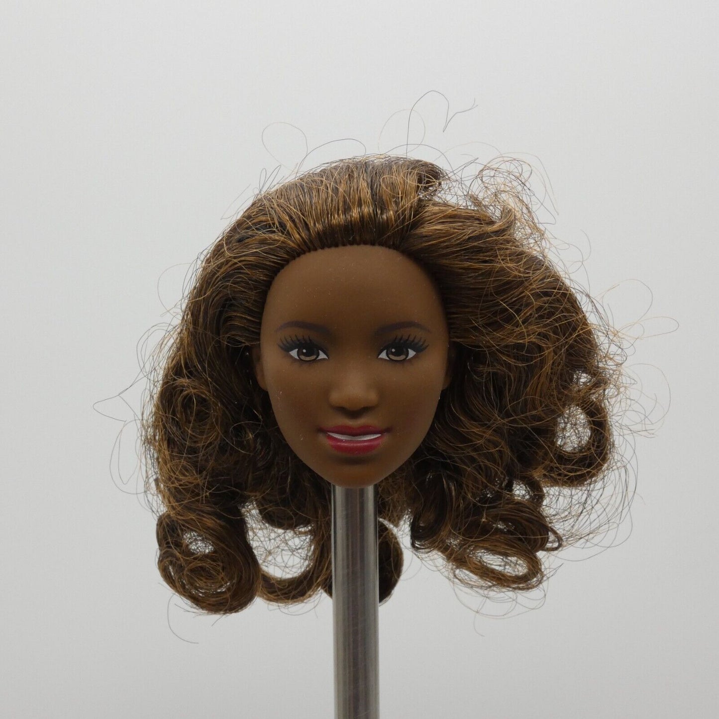 Barbie Fashionistas 39 Doll AA Head Crystal Face Dark Brown Skin 2016 DTF02