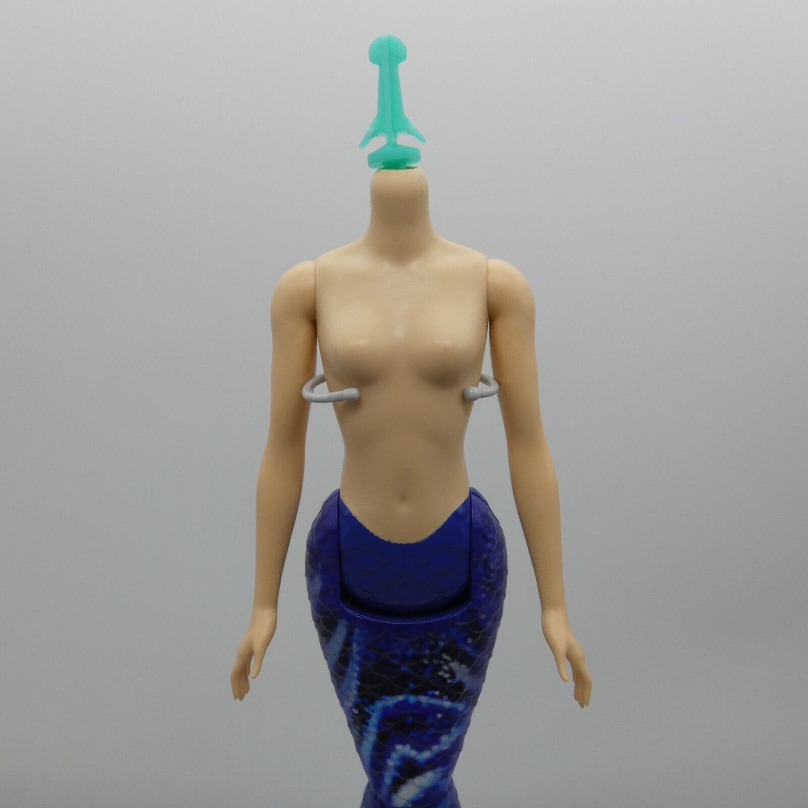 Disney Little Mermaid Live Action Karina Doll Body Light Skin Blue Tail HLX18