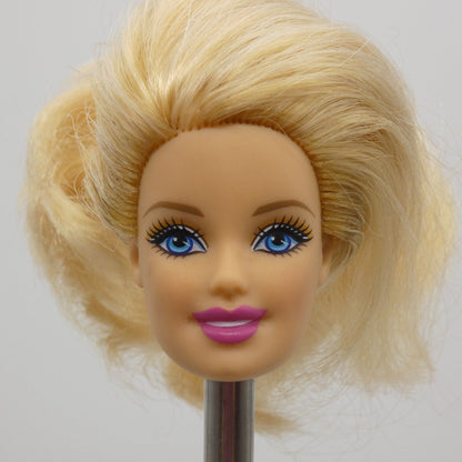 Barbie Beach Doll Head Generation Girl Face Blonde Medium Light Skin 2013 BCN23