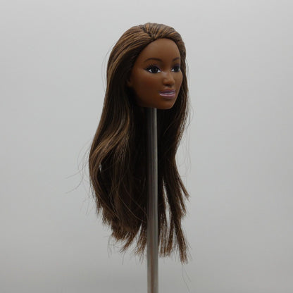 Barbie Beach Doll AA Crystal Face Medium Dark Skin Beauty Mark 2017 Mattel FJD99