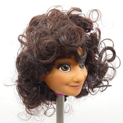 Disney Encanto Mirabel Doll Head Only Curly Black Hair 2021 JAKKS Pacific