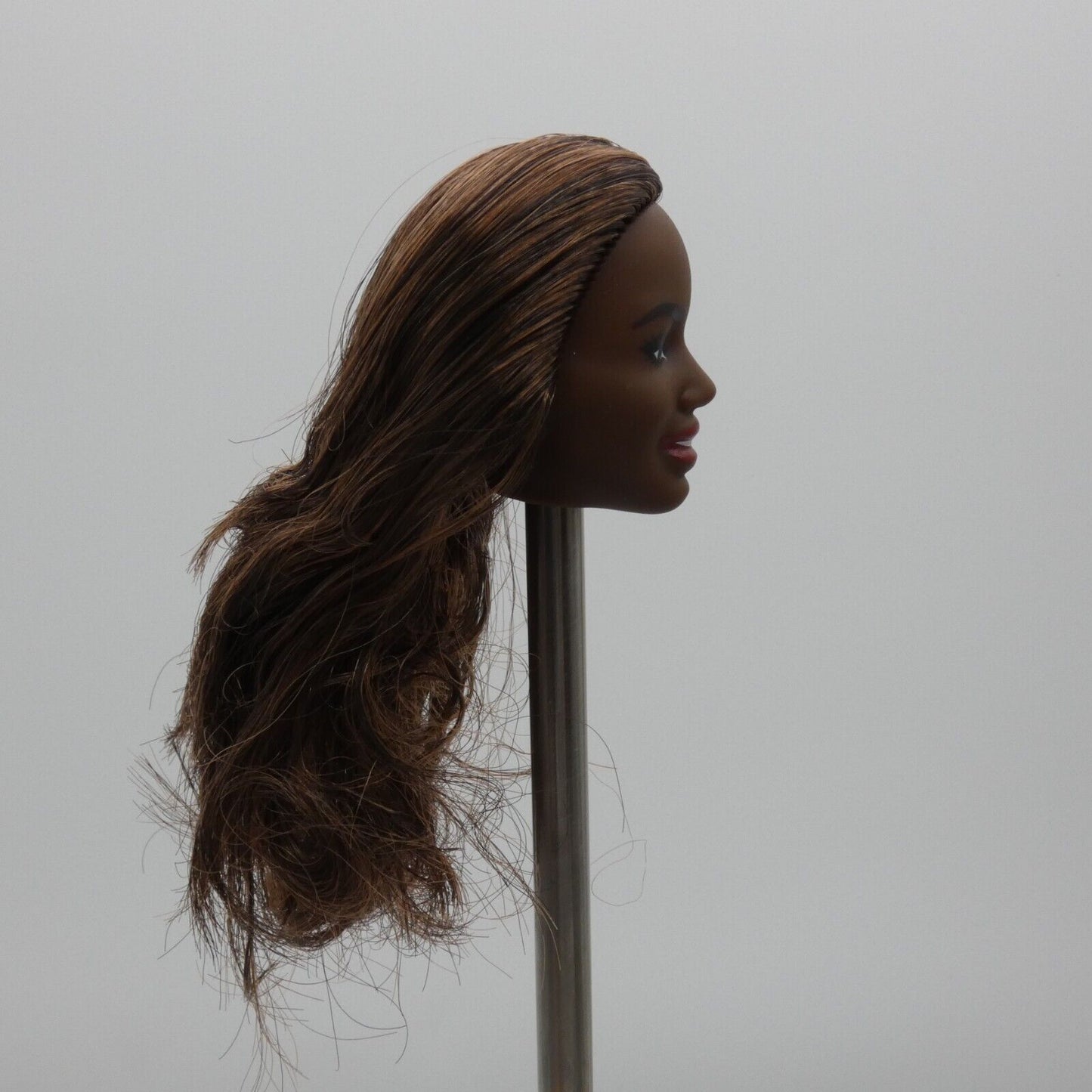 Barbie AA Albus Face Doll Head Only Medium Dark Skin Doctor 2021 Mattel GYT29