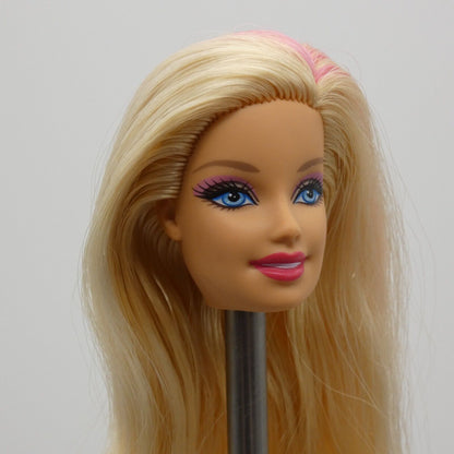 Barbie In A Mermaid Tale 2 Merliah Doll Head Blonde Pink Hair 2012 X0093 Mattel