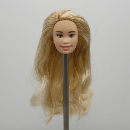 Barbie Fashionistas 208 Doll Head Trisomy 21 Face Light Skin 2023 Mattel HJT05